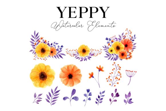 Exploring the Versatility of Yeppy Floral Element in Creative Projects