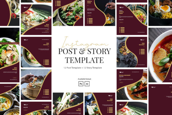 Restaurant Instagram Post and Story: Elevate Your Visual Branding