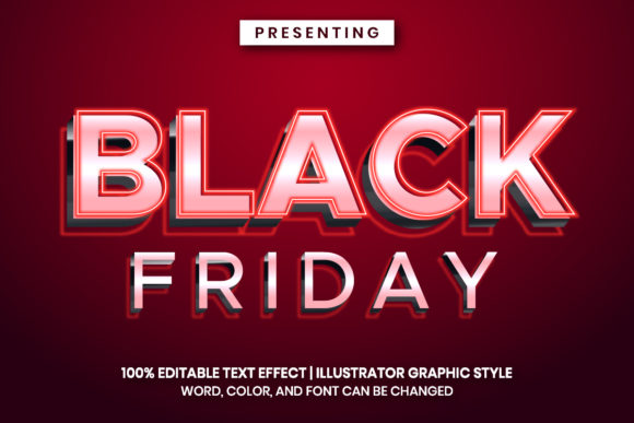 Text Effect for Black Friday Event: Creative Design Solutions for Maximum Impact