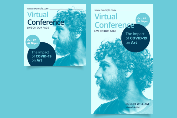 Virtual Conference Social Media Post